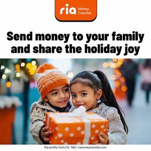 1.5K reactions · 108 shares | Holiday transfers made easy! Use code HELLORIA for a $0 fee on your first digital transfer with Ria. | Ria Money Transfer | Facebook