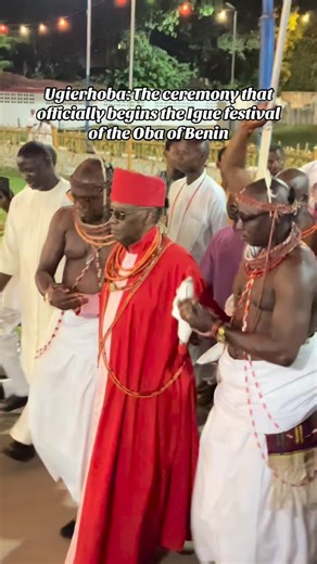 Before the drums, before the celebrations, before the entire Benin Kingdom comes alive, there is Ugierhoba. This sacred ceremony officially ushers in the Igue Festival of the Oba of Benin, marking a moment of spiritual renewal, thanksgiving to the ancestors, and prayers for protection over the land and its people. this is where the Igue Festival truly begins. #teddytheexplorer #festival #edostate #obaofbenin #benincity @edolens360 @thebeninblogger @edoonlinetv | Aghahowa Theodore Osato