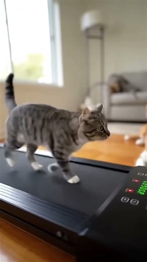 Mischievous Dog's Treadmill Prank