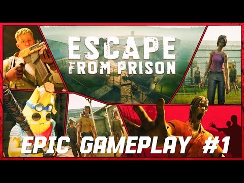Fortnite Zombie Escape – Roguelike Mode | Survive the Prison! | 4K No Commentary