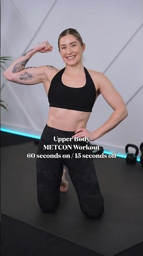 UPPER BODY METCON 💪🏼 #kettlebellworkout #upperbody