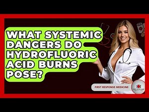 What Systemic Dangers Do Hydrofluoric Acid Burns Pose? - First Response Medicine