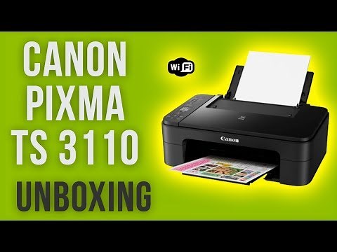 🔴 Canon Pixma TS 3110 Unboxing and Setup | Student Printer | DenisTEC