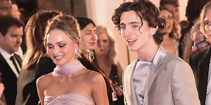 Timothee Chalamet and Lily-Rose Depp hit 'The King' red carpet