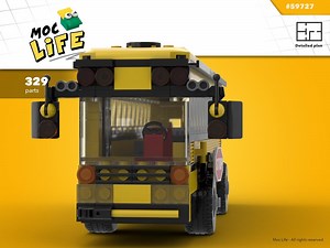 LEGO MOC-59727 School bus (City 2020)