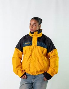 Vintage Columbia Sportswear, Bugaboo L Heavy Rain Jacket Jacket Yellow | ASOS