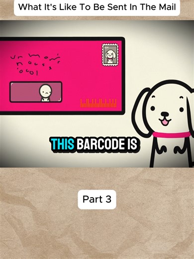 What It's Like To Be Sent In The Mail #fory #viral #fyp #animation #anime