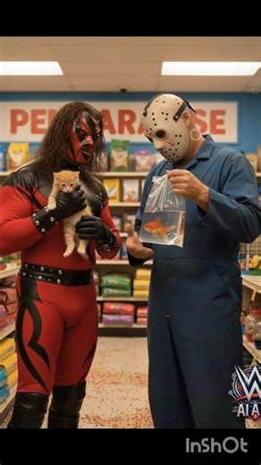 Demon Kane and Jason Voorhees #wwe2026 #kane #jasonvoorhees #bigredmachine #wrestlemania2026 #wwe