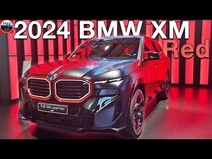 All NEW 2024 BMW XM Label Red - Visual REVIEW, interior, exterior