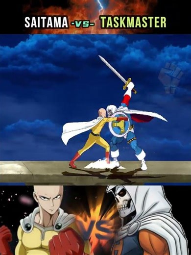 #Saitama VS #Taskmaster 🤨