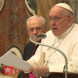 Pope Francis retells the story of the return of the prodigal son and his Father's extravagant welcome. Speaking to members of the Pontifical Mission Societies, the Pope said the task of the missionary is to share God's boundless love and forgiveness with everyone. Find out more: https://www.vaticannews.va/en/pope/news/2023-06/pope-to-mission-societies-mission-is-not-about-money.html | Vatican News