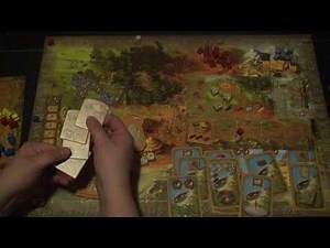 Stone Age tutorial - 4 of 4 - Card/hut explanation and final scoring