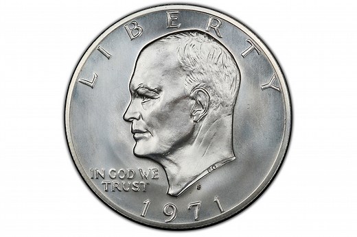 What is the Eisenhower dollar and what makes the coin worth up to $264,000