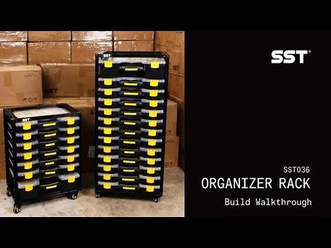 Harbor Freight Storage Bin Rack - Assembly Walkthrough