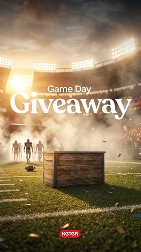Keter USA on Instagram: "🏈 GAME DAY GIVEAWAY 🏈 We’ve made something just for game day! Our sports deck box is one-of-a-kind and limited edition. We figured your love for the game and your need for a clean setup shouldn’t have to compete… you’re welcome. 🤝 You’ve got 24 hours to enter. Then it’s gone. Here’s how to enter 👇 + Like this post! + Follow us @keterofficial (https://www.instagram.com/keterofficial/)! + Tag 3 friends in the comments! + For an extra entry sign up for our newsletter at
