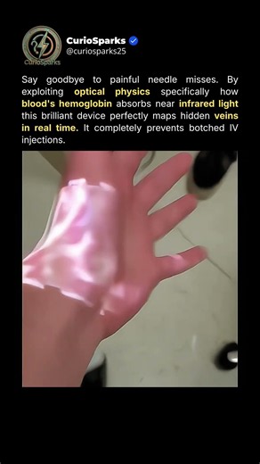Glowing Veins? The Physics Saving Your Arms! 🤯 #shorts