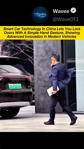 Hand Gesture Car Lock #smartcar #futuretech