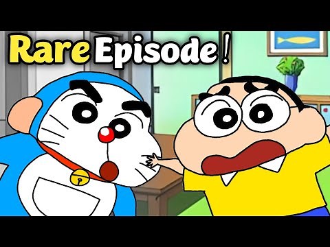 Shinchan in Tamil Rare New Episode | Shinchan becomes Doraemon episode in tamil #1