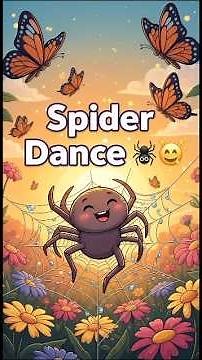 Cute Spider Dance |Fun Kids Cartoon Story| Animated Story for Kids #bedtimestory#kids #cartoon