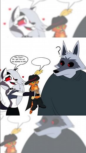 Loona Gives Her Kitty To Death Wolf