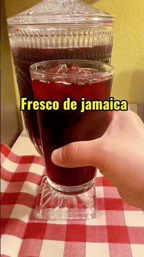 Agua de Jamaica Casera Refrescante y Deliciosa