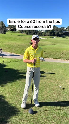 Amazing Day on the Golf Course with a Record Birdie