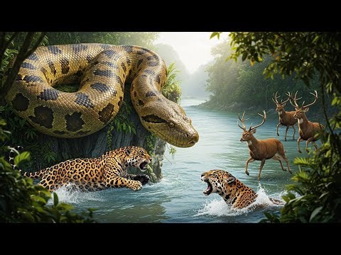 Amazon Jungle Wildlife Documentary | Giant Predators Hunting & Survival in the Rainforest