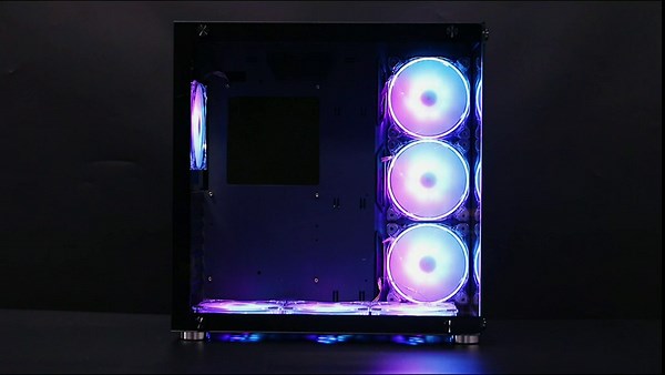 aigo AZ300 Computer Case mid Tower 3.0 USB Tempered Glass Panel ATX Micro-ATX Game Case Without Computer case Fans (White)