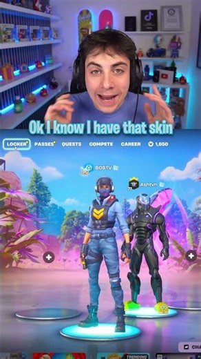 Copy My Fortnite Skin = 10,000 V-bucks!