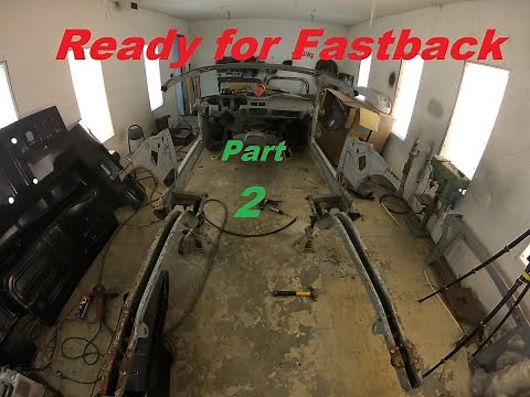 Converting a Mustang coupe into a mustang fastback part 2