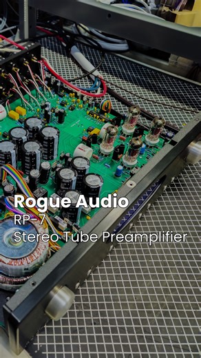 😍 Rogue Audio RP-7 Stereo Tube Preamplifier 😍 The Rogue Audio RP-7 Stereo Tube Preamplifier pairs 4 x 12AU7 tubes with modern circuitry to balance tube warmth and accuracy. Its low noise floor, precise volume control, and wide dynamic range ensure detailed and engaging sound. Experience your music as it was meant to be heard. FRESH ARRIVAL: https://tmraudio.com/components/preamplifiers/rogue-audio-rp-7-stereo-tube-preamplifier-1-0-1/ #rogueaudio #tubeamplifier #hifiamplifier #audiophileheaven 