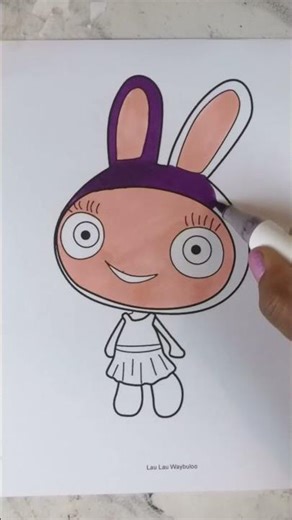 Coloring Lau Lau | Waybuloo