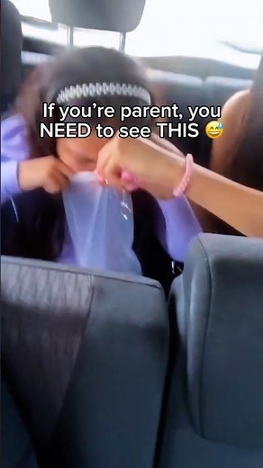 No more car sickness for kids 👀 #motionsickness #carsickness #parenting #momlife