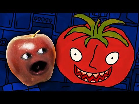 Little Apple HATES Mr. Tomatoes!!!