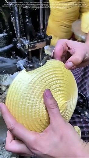 Weaving Wonder: Crafting Sun - Hats with Machine Magic