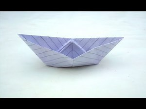 how to make notebook paper boat | origami boat