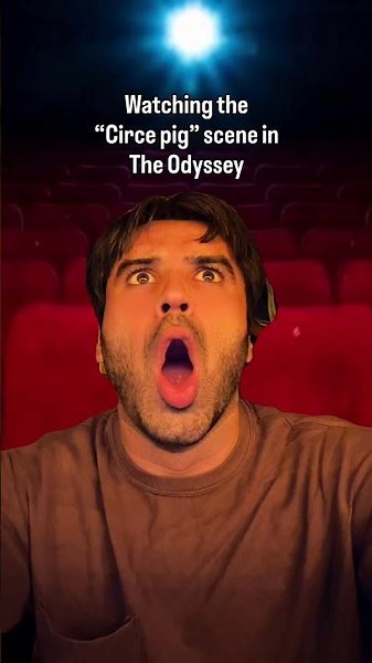 Circe Pig scene in The odyssey #theodysseymovie #circe