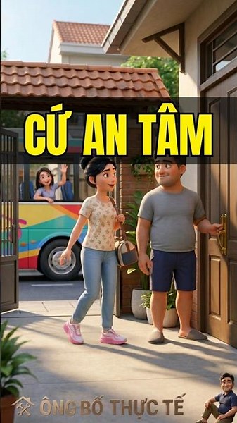 Cứ An Tâm/ Don't Worry 👍 #OngBoThucTe #TinhHuongGiaDinh #KhiVoVangNha #TinhCamGiaDinh #ChuyenGiaDinh