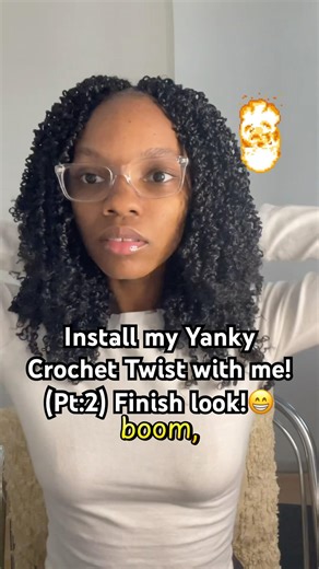 Hey girls!🫶🏾 Install my Yanky Crochet Twist with me!(Pt:2) #twists #twiststyles #hair #hairstyles