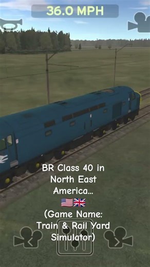 BR Class 40 in North East America... #shortsviral