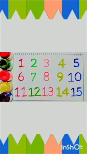 one two three four 1 se 15 tak ginti ytshorts #onetwothreefour #alphabetlearning #abcadventure