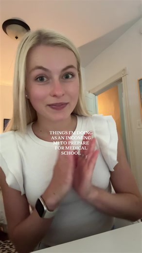 I promise it's nothing crazy... here are a few things i'm doing this summer to prepare for medical school!! #medicalschool #medschool #medicalstudent