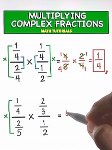 210K views · 2.9K reactions | Multiplying Complex Fraction‼️ #mathtricks #mathtutor #Mathematics #Teachergon #mathtutorial #mathreview #mathematics #mathhack #maths #MathViral #MATH #fraction #MULTIPLICATION #ComplexFraction | Math Tutorials | Facebook