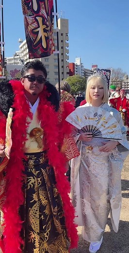 北九州成人式へバンさんと鬼丸ホームさんとサプライズ登場🔥 #成人式#北九州#鬼丸ホーム#サプライズ