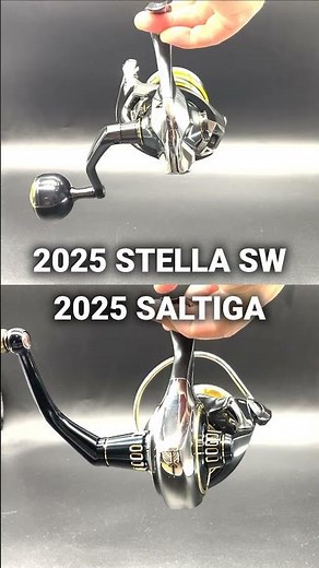 Overview comparison 2: SHIMANO 25 STELLA SW and DAIWA 25 Saltiga