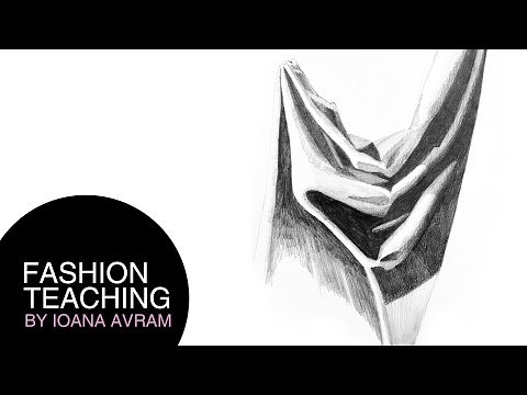 How to draw fabric wrinkles