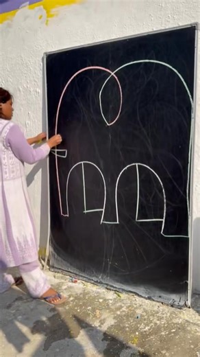 How to draw animal easy simple elephant | Anju drawing | Facebook