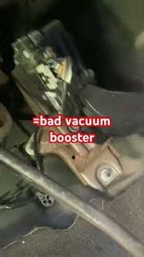 C/S truck is difficult to brake. #silverado #gm #truckproblems #nobrakes #booster #vacuum #leak