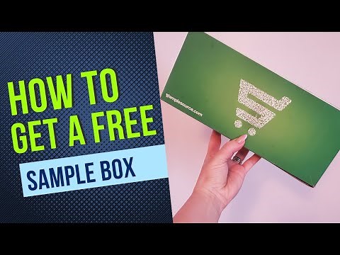 How to get a COMPLETELY FREE sample box!
