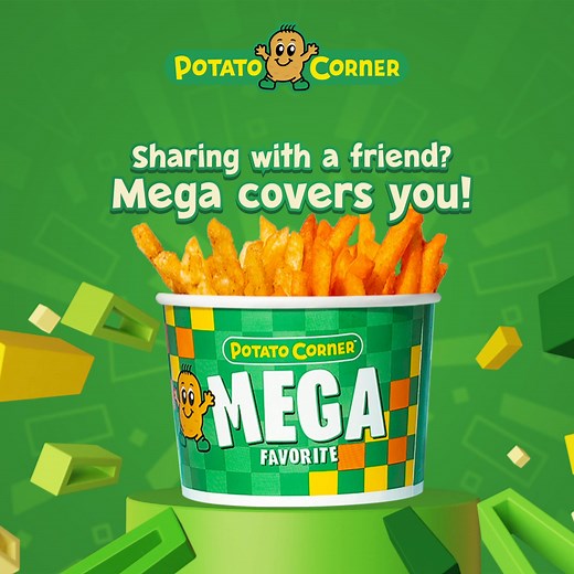 From a tiny tease to a full-on fry fest, we’ve got the perfect portion for your appetite to enjoy every flavorful bite! 🍟 Regular, Large, and Jumbo are the ultimate me time munchies. Mega, Giga, share (or don’t). 🤭 Tera, to feed your squad or go all out just for yourself! 😋 What’s your craving level? #PotatoCorner #PotatoCornerPH #FlavorTheMoment | Potato Corner